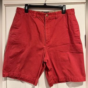 Red shorts
